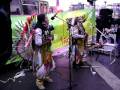 RAZA DE ECUADOR @ Bucharest - Piata Unirii 18-12-2008 with funny old man dancing!