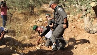 فلسطينيون يتظاهرون رفضا لاستكمال بناء جدار فاصل في بيت جالا