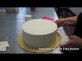how to get sharp edges when covering a fondant cake Part 3 of 3 Inspired by Michelle Cake Designs