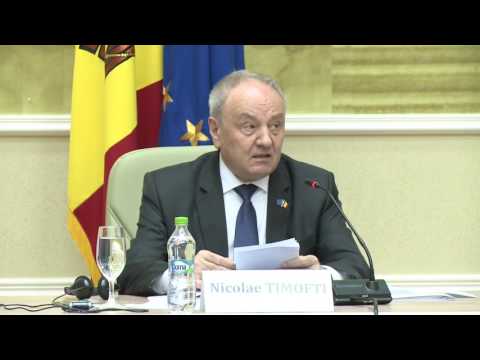Moldovan president approaches justice reform