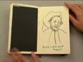 Moleskine Dave Eggers notebook @ Detour ehibition