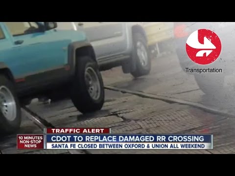 Precast Concrete Railroad Crossing in Action Video Thumbnail