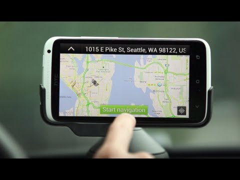 Seria HTC One - prezentacja funkcji nawigacji w samochodzie
