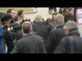 BNP leader Nick Griffin attacked by uaf scum