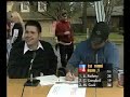 1st round - Game 1; 2008 Roofball World Championships