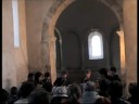 premier mouvement du concerto grosso d'apr�s scarlatti de charles avison (1709-1770)

le 5 avril 2008, chapelle de domange. conditions d�licates: 20 degr�s dehors, 13 degr�s dans la chapelle, ce qui accro�t les probl�mes de justesse les sopranos chauffent vite les barytons tr�s lentement.

nonette de saxophones du conservatoire du maconnais val de sa�ne.