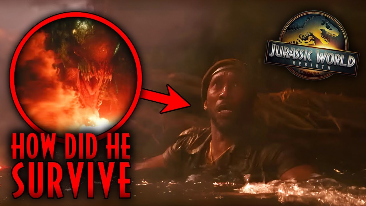 HOW DID DUNCAN SURVIVE THE D.REX IN JURASSIC WORLD REBIRTH?