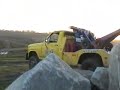 Jeep recovery off the BIG rocks at Prairie City OHV park Jeep recovery off the BIG rocks at Prairie City OHV park