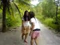 Me and My friend Play drama in Ampawa-Thailand Me and My friend Play drama in Ampawa-Thailand