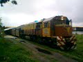 EMD GT22CU N°9724 SOE S.A  Saliendo de Tafi Viejo