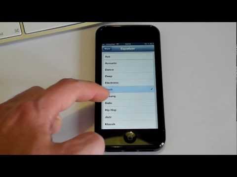 how to adjust equalizer on iphone 5