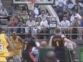 Baron Davis off the backboard to Jason Richardson
