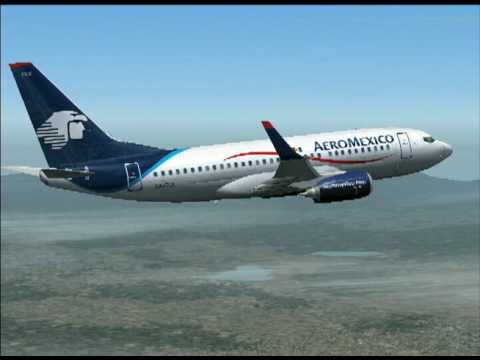 Ultimate Aeromexico FS2004 LAX to MEX Part 3