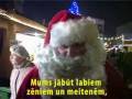 videos de Apollo Portal Interviews Santa Claus at Riga Latvia Christmas Market