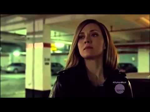 Delphine getting shot on Orphan Black 3x10