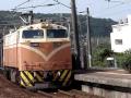 貨物列車通過楊梅 PP車廂回送