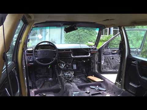 Mercedes W124 wagon complete interior change.