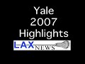 NCAA D1 Lacrosse - Yale 2008 Pre-season Psych Video