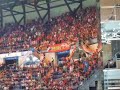 Afición Real Sporting de Gijón en el Bernabeu