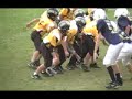 LAWTON-BRONSON 2008 5TH GRADE DOUBLE WING Vs Saders -Scoring Drive # 1 LAWTON-BRONSON 2008 5TH GRADE DOUBLE WING Vs Saders -Scoring Drive # 1