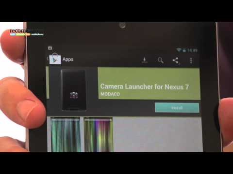 how to use the camera on a nexus 7