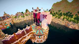 Minecraft Timelapse - Сказочный залив