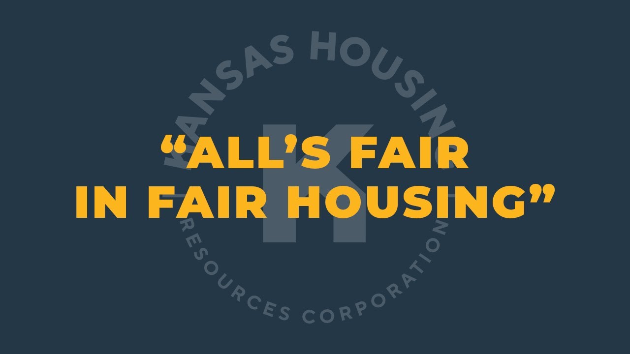 "All's Fair in Fair Housing" Webinar