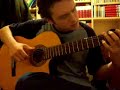it's a not entirely accurate transcription of kivah, as played by ribot in masada guitars