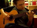it's a not entirely accurate transcription of kivah, as played by ribot in masada guitars