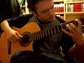 it's a not entirely accurate transcription of kivah, as played by ribot in masada guitars