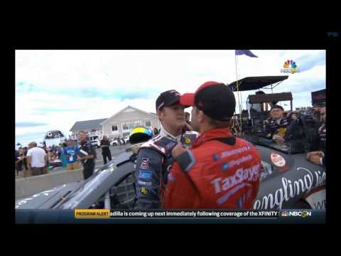 Regan Smith & Ty Dillon Fight At NASCAR Xfinity Series