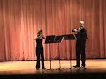 The Kole Suite (A Duet for Flute and Violin) by Leroy Osmon. Performed by Kate Grace (flute), Tim Myall (violin). Performing movements 4. A Black and White Waltz 5. A Chautauqua Interlude 6. Let's Dance Gay in Falmouth. This work was composed for Richard and Donna Kole and is published by RBC Publications, San Antonio, Texas. Performed at the University of Yucatan, Merida, Yucatan, Mexico. Recording available on 