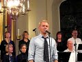 the yearly rotary charity concert i the church of mj�lby sweden was hold nov 11 2007 with the choir st�mbandet and the atist peter johansson.