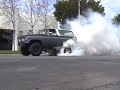Some SMOKEY burnouts by my truck
