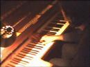 spontaneous, improvised composition at keyboard. piano fitted with felt between the hammers and strings to avoid wrath of unappreciative neighbours.

my early influences: oscar peterson, keith emerson, george shearing, soon followed by keith jarrett, chick corea, herbie hancock, joe sample, george duke. today i listen to solo piano of duke ellington, earl hines, art tatum, bud powell, dave brubeck, lennie tristano, cecil taylor. 
my deepest love now lies in the music of duke ellington, louis armstrong, lester young, artie shaw, benny goodman, and later of charlie parker, sonny rollins, miles davis, stan getz,  john coltrane supreme?