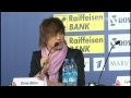 EBU press Conference with Lyss Assia and Dima Bilan.