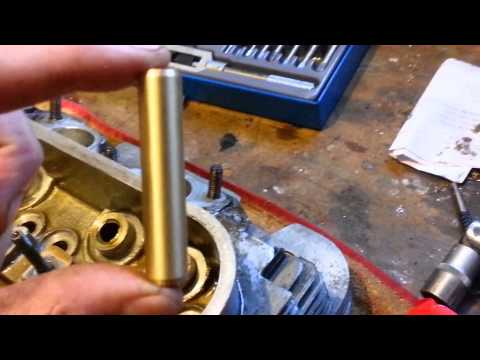 how to fit valve guides