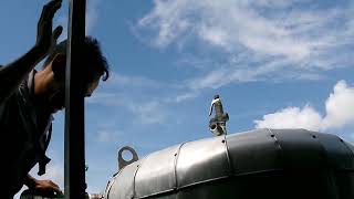 Uji Coba Safety Valve Bejana Penampung Air Panas Manual