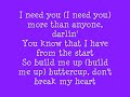 Build Me Up Buttercup