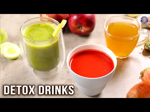 Post-Diwali Detox Recipes – #DetoxSmoothie #DetoxTea & #Soup | Healthy #DetoxDrinks at Home