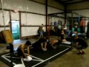 Push-ups on the medicine ball 07-24-2008
