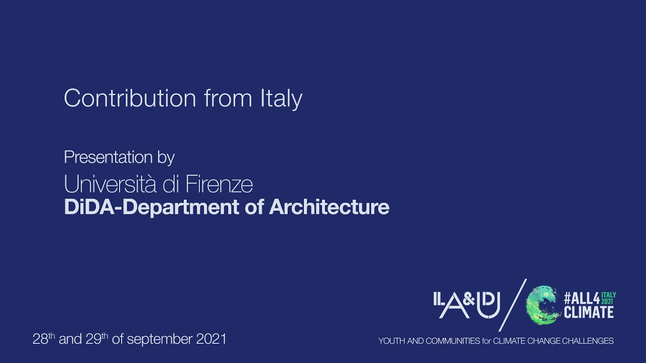 Università di Firenze - Department of Architecture - Italy