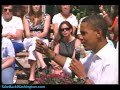 Does Obama Really Answer Question on Rigged Elections?