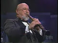 pete playing the opening number to one of his shows.  he never seems to run out of ideas for his improvising and riffs.  he is the most swinging clarinet player in the last 50 years.