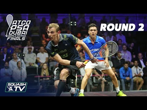 Squash: World Series Finals 2017/18 - Men's Rd 2 Roundup