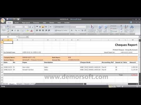 how to read a cheque