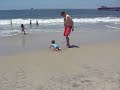 Dalia at the beach