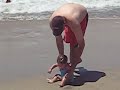 Dalia at the beach