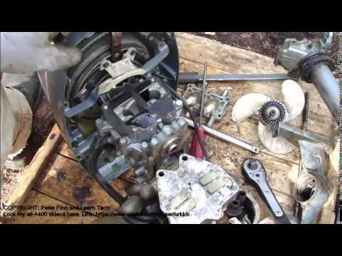 how to repair evinrude outboard motor