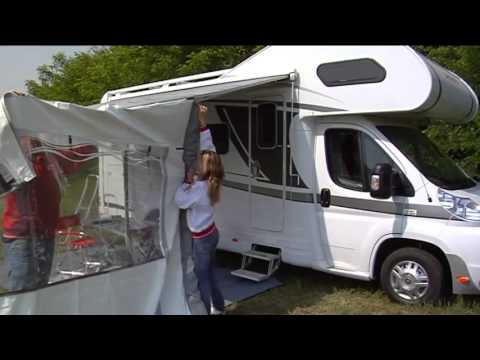 how to attach awning to motorhome